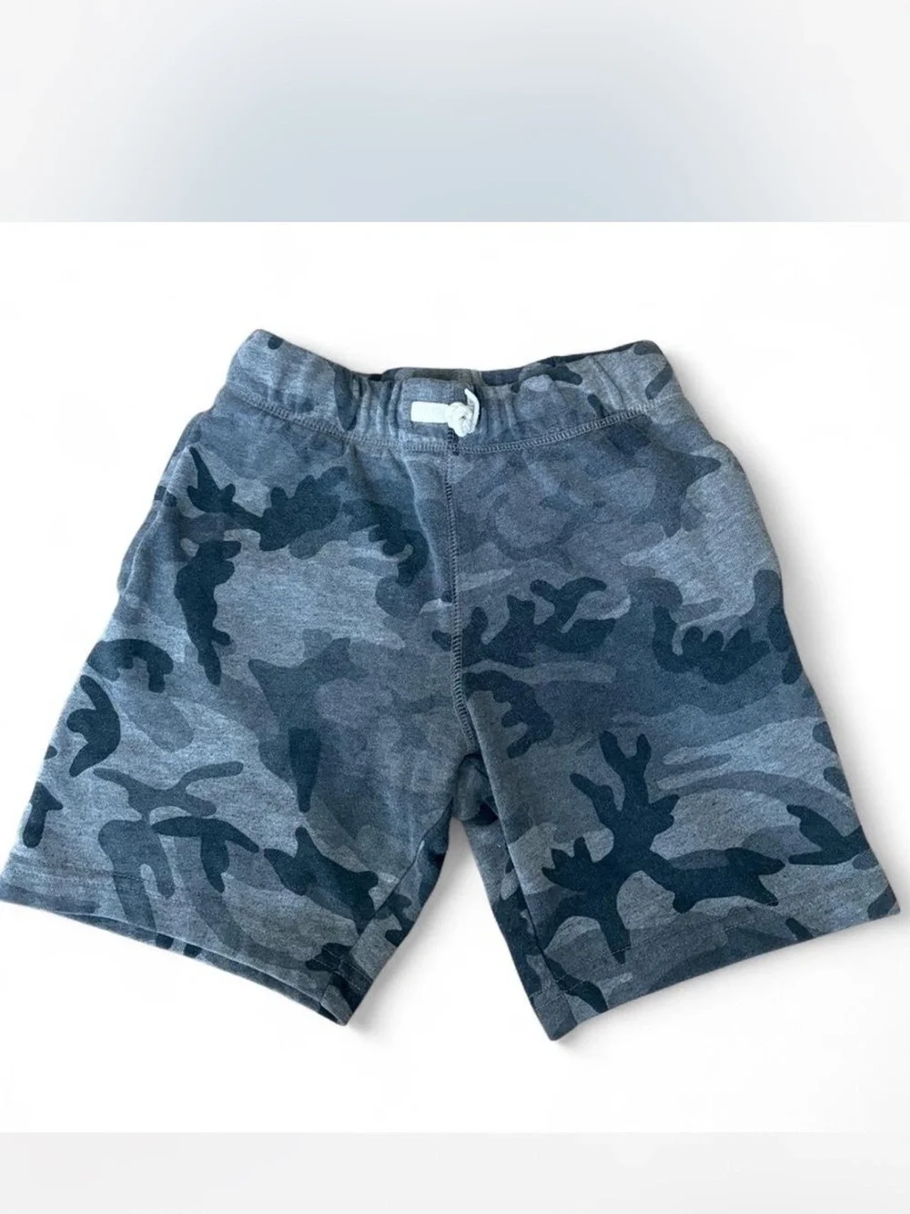 The Children's Place Gray & Navy Camo Pull-On Shorts